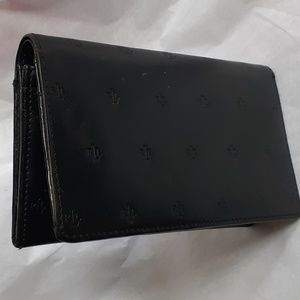 Ralph Lauren Vintage Wallet Embossed Leather